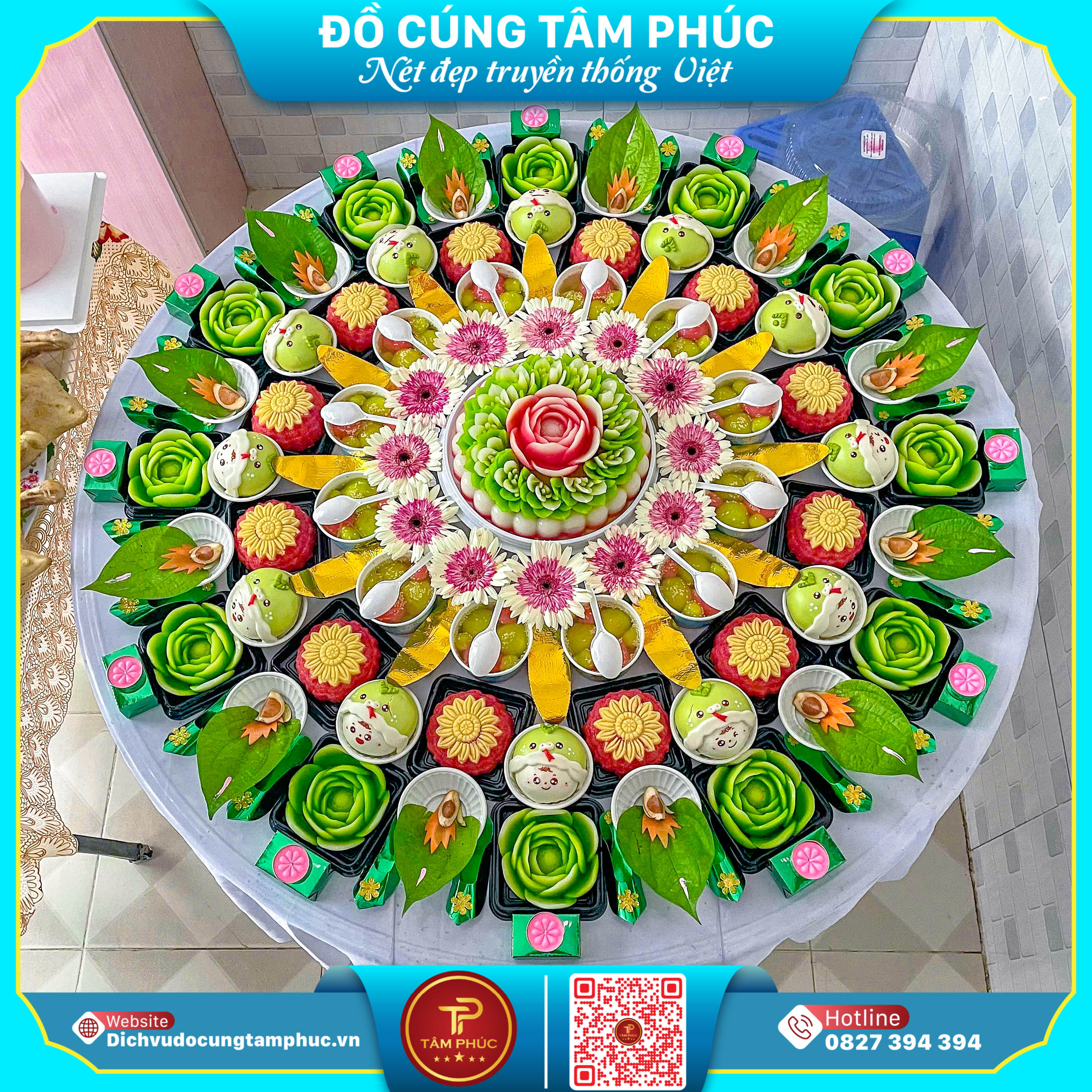 Mâm Cúng Thôi Nôi Trọn Gói Tại Cần Thơ Giao Tận Nơi